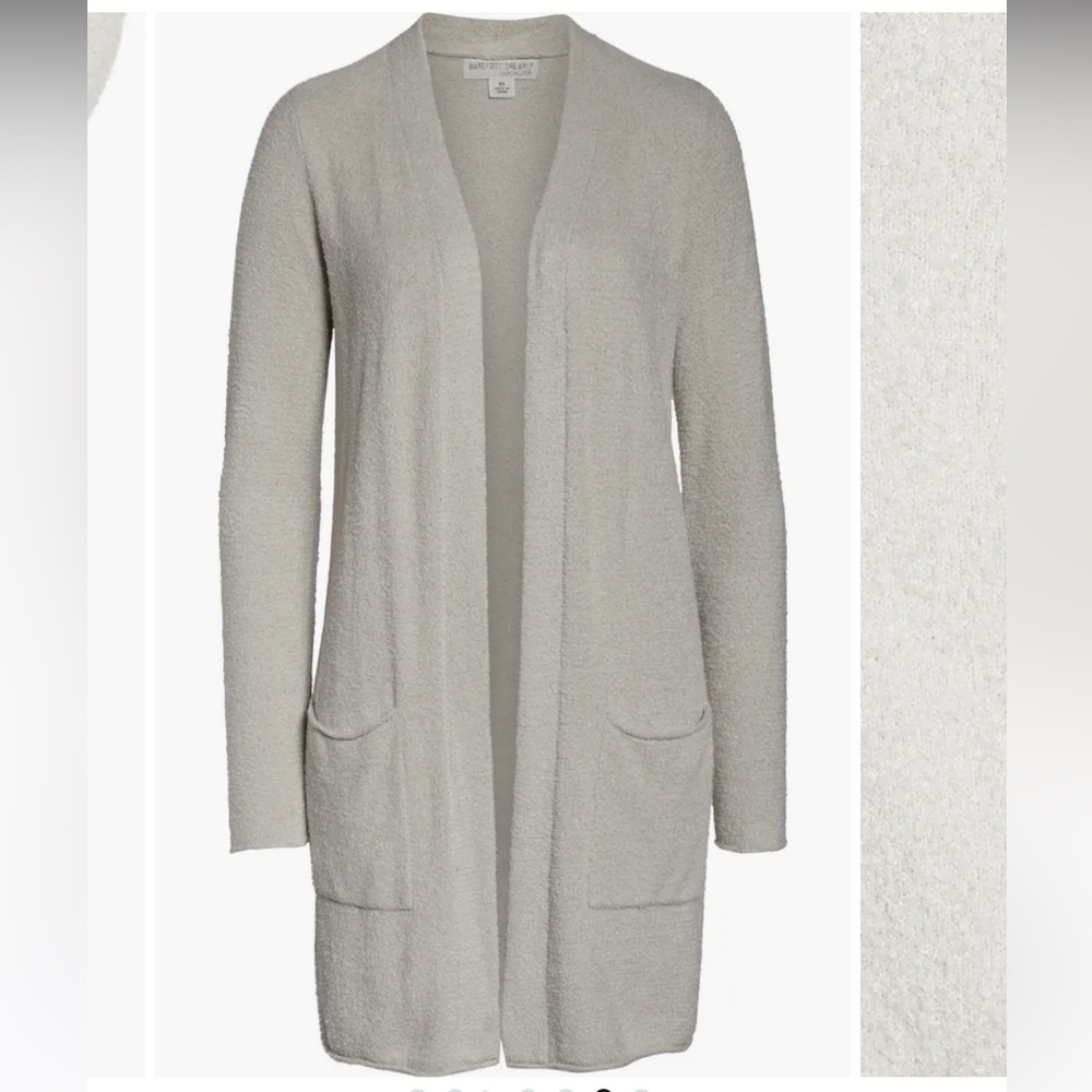 Barefoot Dreams Cozychic Lite Open Cardigan Size M